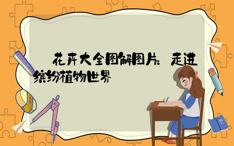  花卉大全图解图片：走进缤纷植物世界